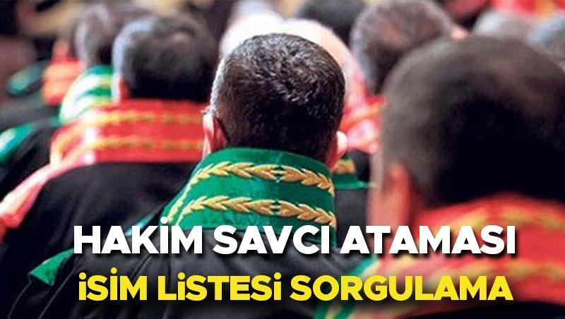 HAKİM SAVCI ATAMA İSİM LİSTESİ SORGULAMA 19 KASIM 2024 | Bakan Tunç duyurdu! HSK Adli ve İdari Yargı Kararnameleri yayınlandı… İşte hakim ve savcı atama sonuçları öğrenme ekranı!